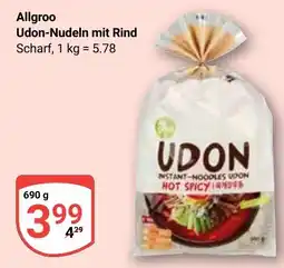 Globus Allgroo Udon-Nudeln mit Rind Angebot
