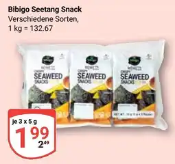Globus Bibigo Seetang Snack Angebot