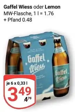 Globus Gaffel Wiess oder Lemon Angebot