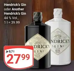 Globus Hendrick's Gin oder Another Hendrick's Gin Angebot