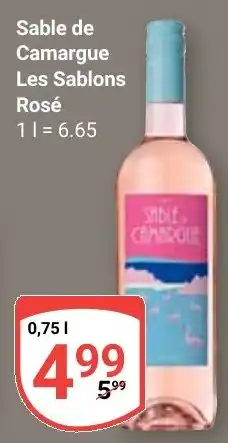 Globus Sable de Camargue Les Sablons Rosé Angebot