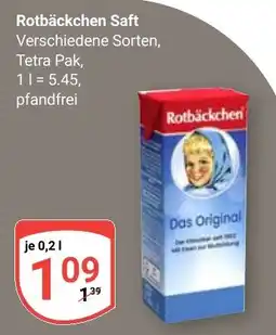 Globus Rotbäckchen Saft Angebot
