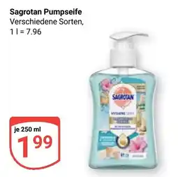 Globus Sagrotan Pumpseife Angebot