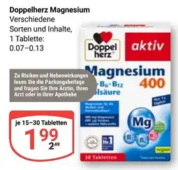 Globus Doppelherz Magnesium Angebot