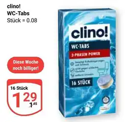 Globus clino! WC-Tabs Angebot