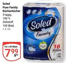 Globus Soled Pure Family Küchentücher Angebot