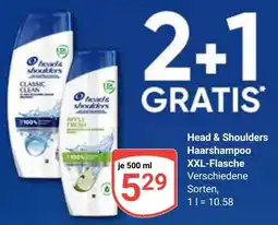 Globus Head & Shoulders Haarshampoo XXL-Flasche Angebot