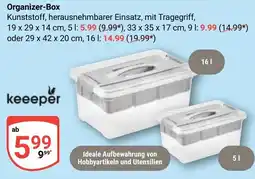 Globus keeeper Organizer-Box Angebot