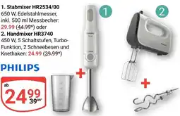 Globus PHILIPS Handmixer HR3740 Angebot
