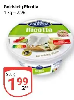 Globus Goldsteig Ricotta Angebot