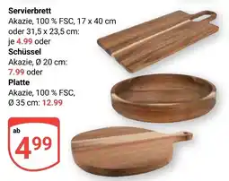 Globus Servierbrett oder Schüssel Angebot