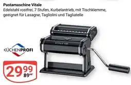 Globus KÜCHENPROFI Pastamaschine Vitale Angebot