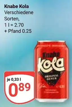 Globus Knabe Kola Angebot