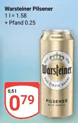 Globus Warsteiner Pilsener Angebot