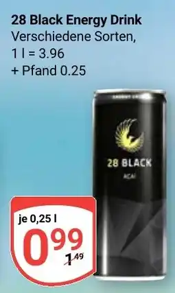 Globus 28 Black Energy Drink Angebot