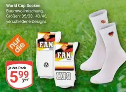 Globus World Cup Socken Angebot