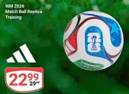 Globus WM 2026 Match Ball Replica Training Angebot