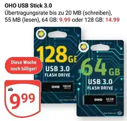 Globus OHO USB Stick 3.0 Angebot