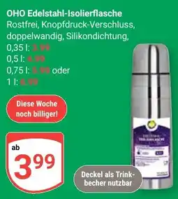 Globus OHO Edelstahl-Isolierflasche Angebot