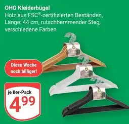 Globus OHO Kleiderbügel Angebot