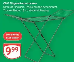 Globus OHO Flügelwäschetrockner Angebot