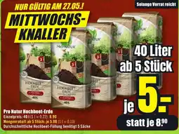 B1 Discount Baumarkt Pro Natur Hochbeet-Erde Angebot