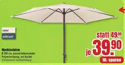 B1 Discount Baumarkt Marktschirm Angebot