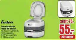 B1 Discount Baumarkt Enders Campingtoilette Mobil WC Deluxe Angebot
