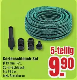 B1 Discount Baumarkt Gartenschlauch-Set Angebot