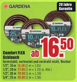 B1 Discount Baumarkt GARDENA Comfort FLEX Schlauch Angebot