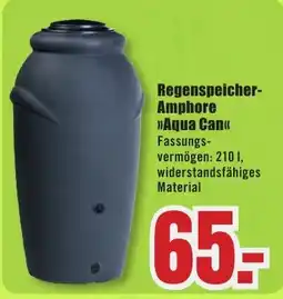 B1 Discount Baumarkt Regenspeicher- Amphore Aqua Can Angebot