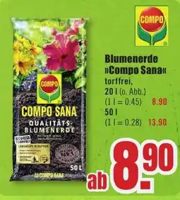 B1 Discount Baumarkt Blumenerde Compo Sana Angebot