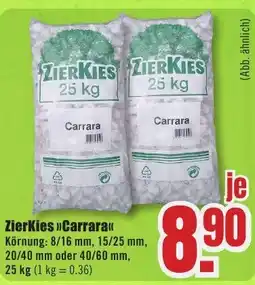 B1 Discount Baumarkt ZierKies Carrara Angebot