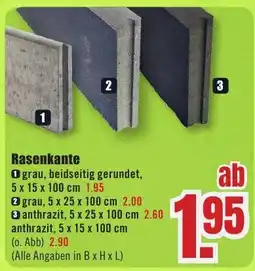B1 Discount Baumarkt Rasenkante Angebot