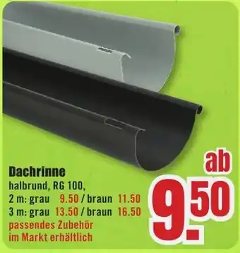 B1 Discount Baumarkt Dachrinne Angebot