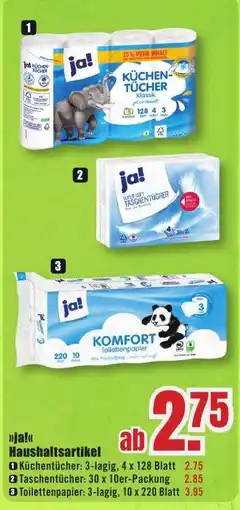 B1 Discount Baumarkt ja! Haushaltsartikel Angebot