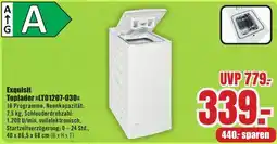 B1 Discount Baumarkt Exquisit Toplader LTO1207-030 Angebot