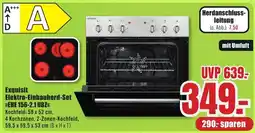 B1 Discount Baumarkt Exquisit Elektro-Einbauherd-Set EHE 156-2.1 UBZ Angebot