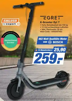 K+B Expert EGRET E-Scooter Ey! 7 Angebot