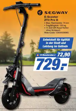 K+B Expert SEGWAY E-Scooter ZT3 Pro D Angebot