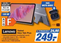 K+B Expert Lenovo Tablet Idea Tab Plus Angebot