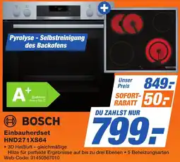 K+B Expert BOSCH Einbauherdset HND271XS64 Angebot