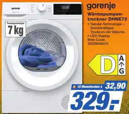 K+B Expert gorenje Wärmepumpentrockner DHNE72 Angebot