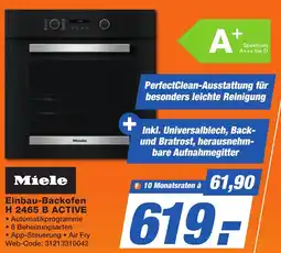K+B Expert Miele Einbau-Backofen H 2465 B ACTIVE Angebot