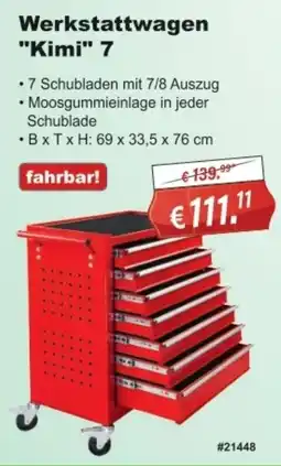 Stabilo Fachmarkt Werkstattwagen "Kimi" 7 Angebot