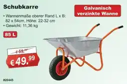 Stabilo Fachmarkt Schubkarre Angebot