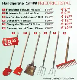 Stabilo Fachmarkt Handgeräte SHW FRIEDRICHSTAL Angebot