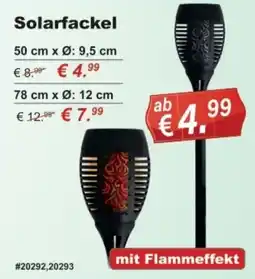 Stabilo Fachmarkt Solarfackel Angebot