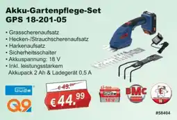 Stabilo Fachmarkt Güde Akku-Gartenpflege-Set GPS 18-201-05 Angebot
