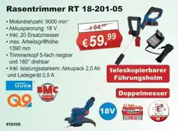 Stabilo Fachmarkt Güde Rasentrimmer RT 18-201-05 Angebot